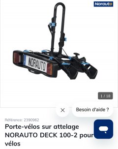 Louer le porte-vélos Louer le porte-vélos